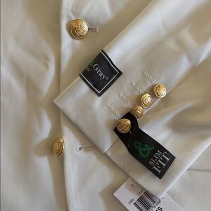 Paisley & Gray White Slim Fit Blazer